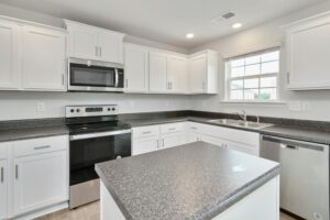 steel grey granite countertops