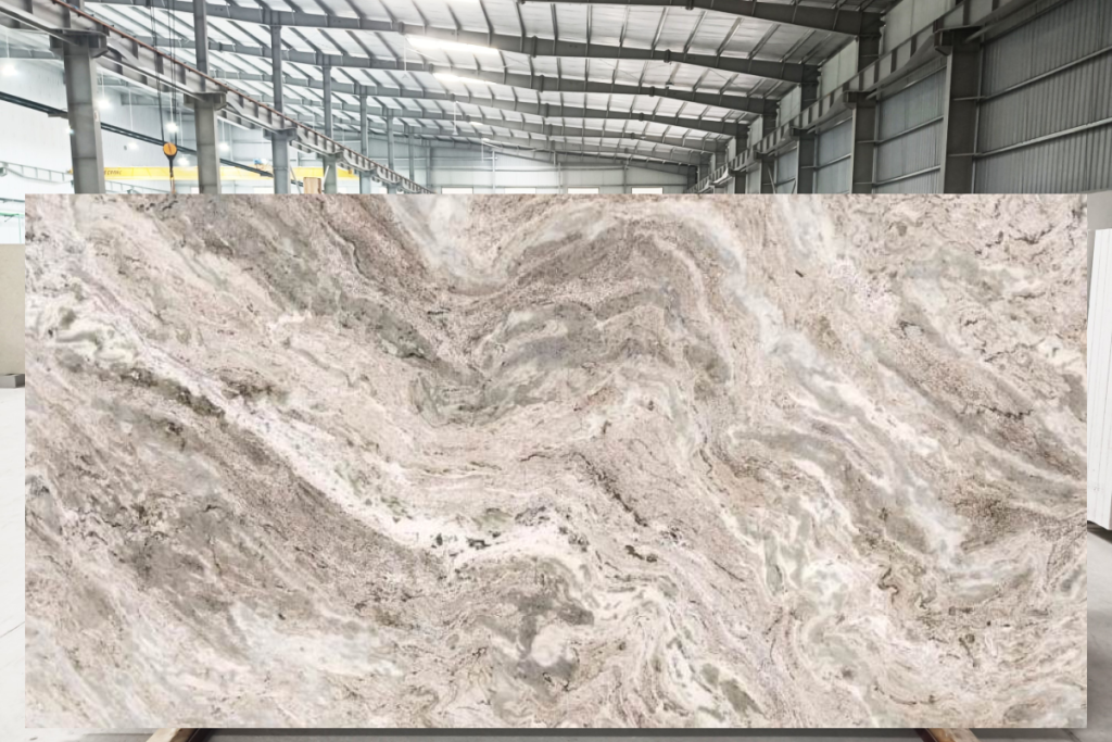 Fantasy Brown Leathered Marble