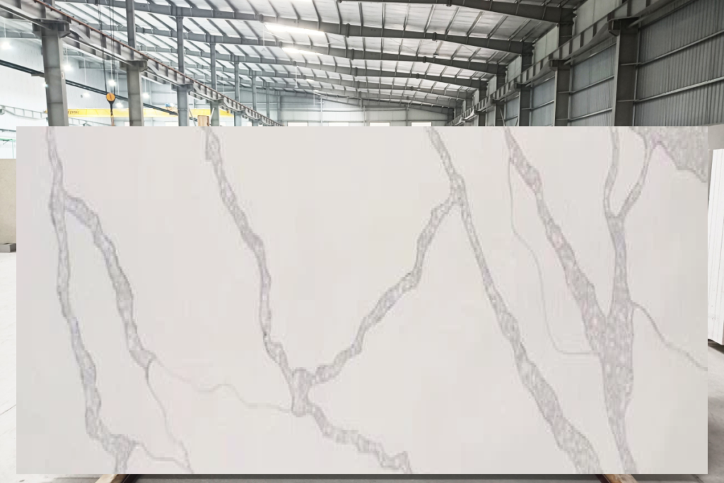 Bianco Calacatta Quartz Slab