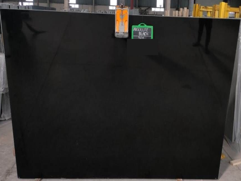 absolute black granite slabs