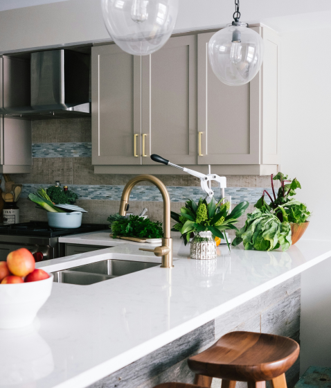 quartz kitchen countertops