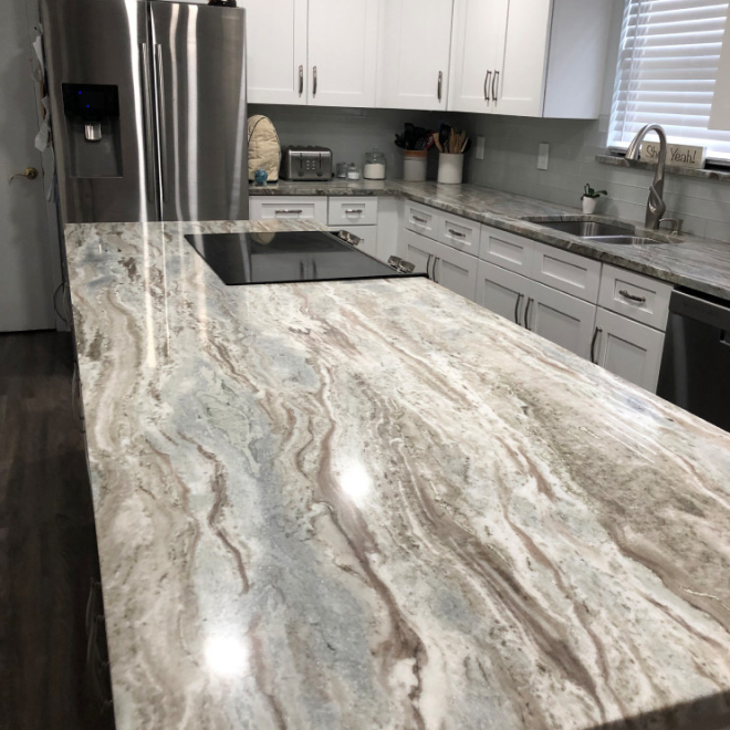 Fantasy Brown Marble Countertops