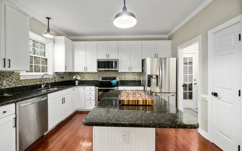 grey granite countertops