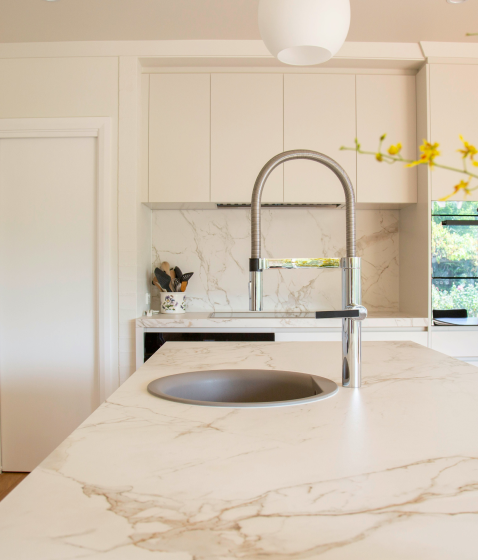 quartz slab countertop