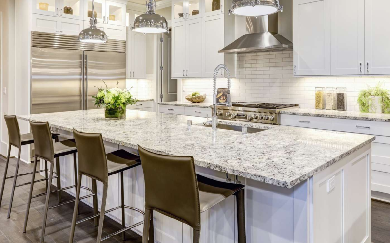 granite kitchen countertop