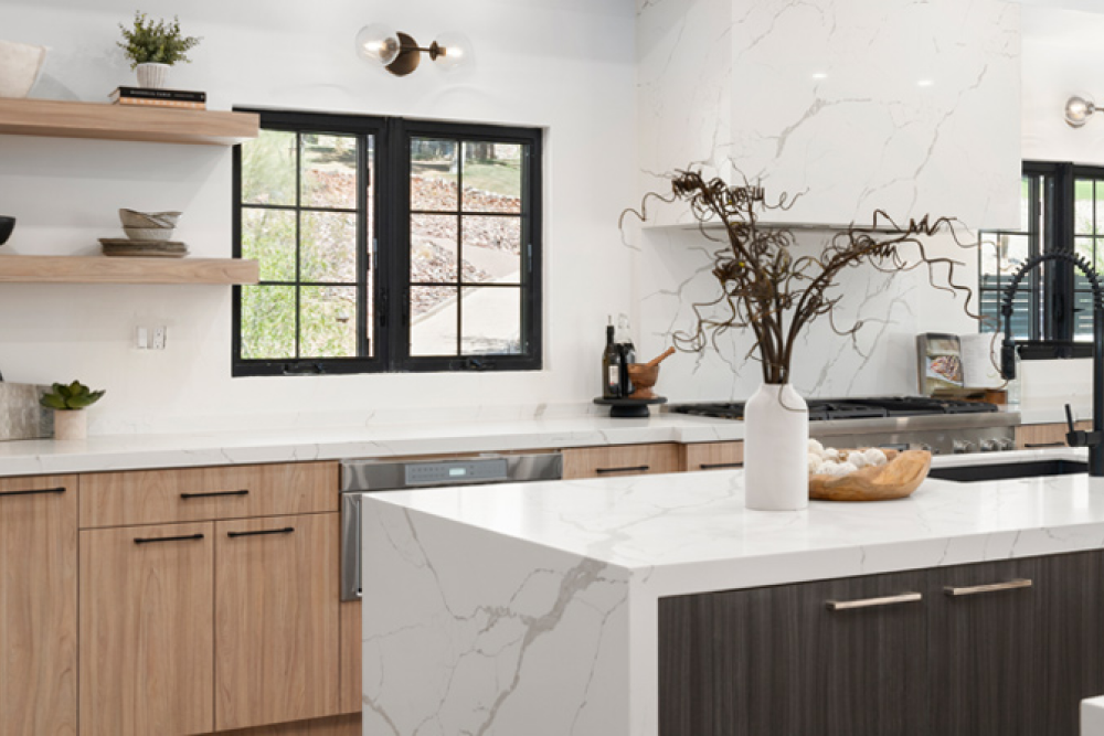 Divine quartz countertop