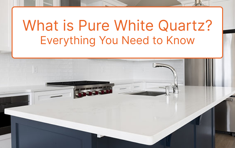 pure white quartz countertops