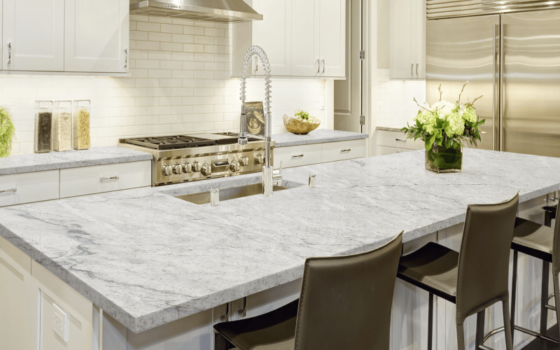 white granite countertops look marble