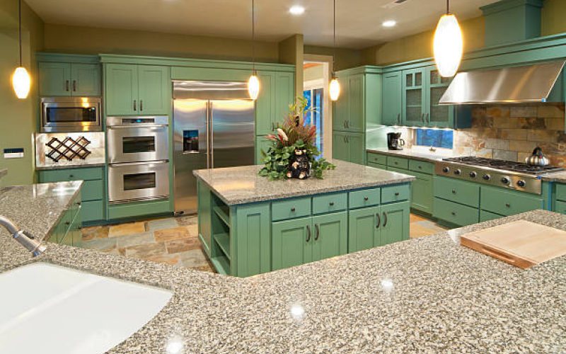 gray granite countertop 