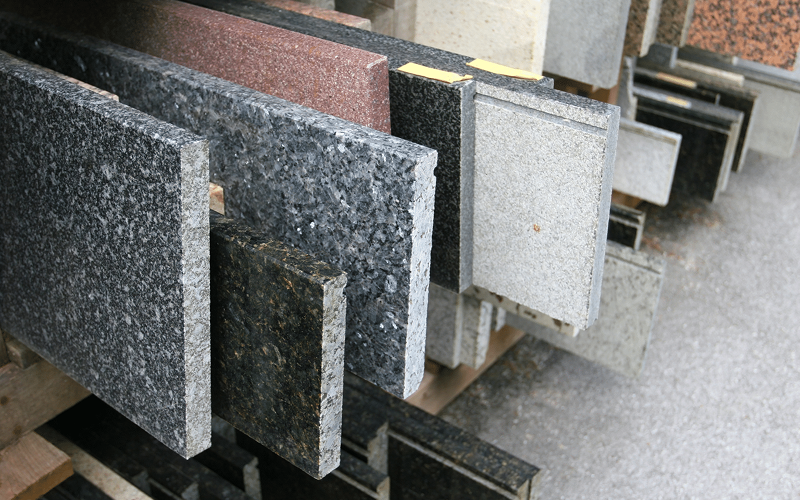 granite slabs